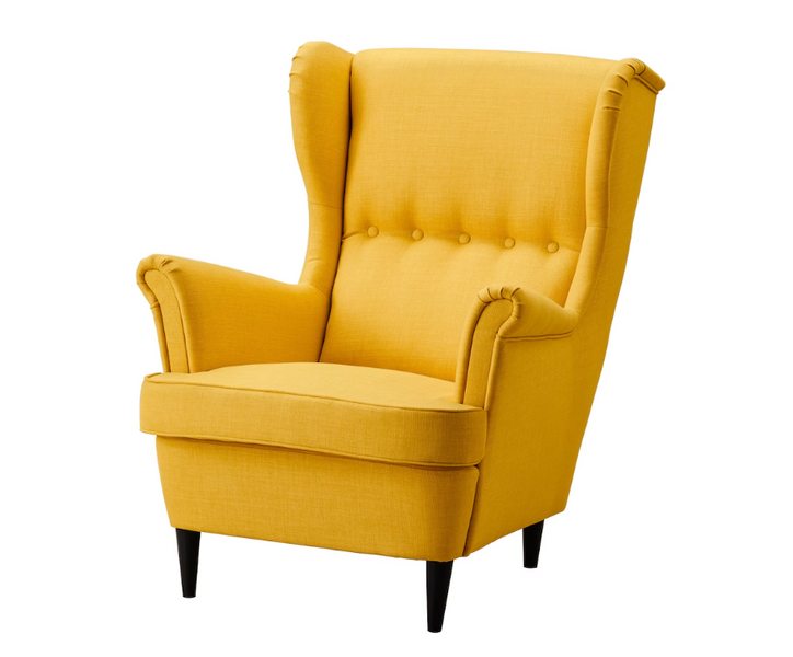 Крісло STRANDMON / 903.618.94;жовтий;