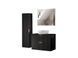 Комплект меблів для ванної ADEL BLACK / SET -ADB B 80 CM SMILE 40 3;