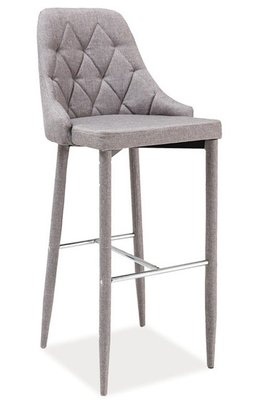 Барный стул Trix H-1 / TRIXH1SZ;сірий;
