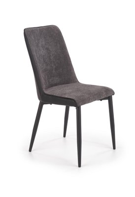 Кухонний стілець K368 / V-CH-K/368-KR;сірий/чорний;