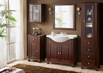 Комплект для ванної кімнати RETRO / RETRO 65-01;коричневий;65;