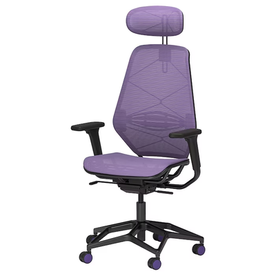 Офісне/ігрове крісло STYRSPEL / 205.220.27;фіолетовий/чорний;