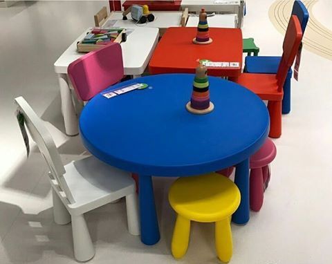 Детский стол MAMMUT / 903.651.80;синій;
