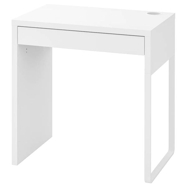 Комп'ютерний стіл MICKE 73х50 см / 302.130.76;білий;73х50;