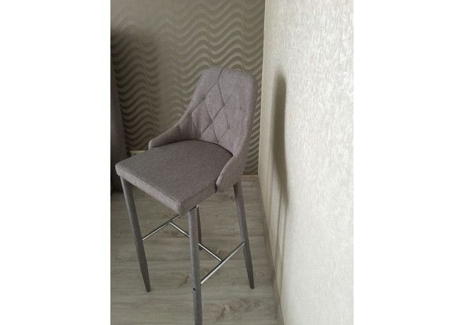 Барний стілець Trix H-1 / TRIXH1SZ;сірий;