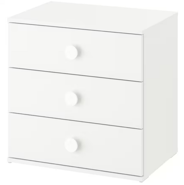 Комод для дитячої GODISHUS / 805.980.95;білий;60х40х60; GODISHUS магазин Glance Комод для дитячої GODISHUS / 805.980.95;білий;60х40х60;