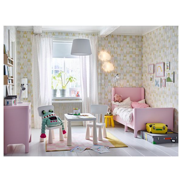 Кровать детская BUSUNGE / 902.290.17;рожевий;