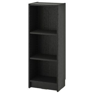 Книжный шкаф, отделка под черный дуб, 40x28x106 см. BILLY / 304.773.31