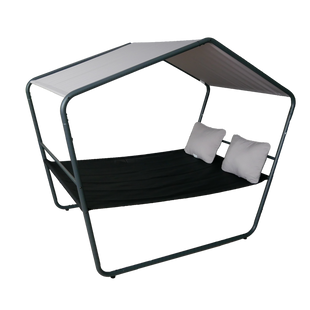Подвійна садова тераса з дахом 233 x 136 x 191 см / FAT4590