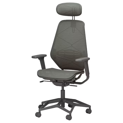 Офісне/ігрове крісло STYRSPEL / 205.220.32;темно сірий/сірий;