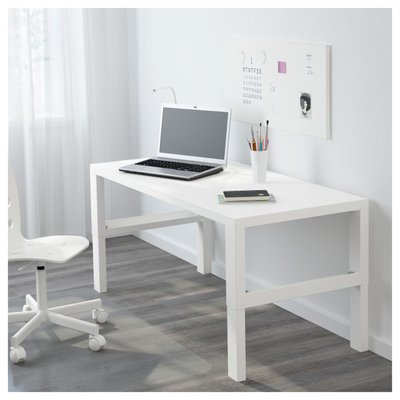 Комп'ютерний стіл PAHL / 891.289.53;білий;128х58;