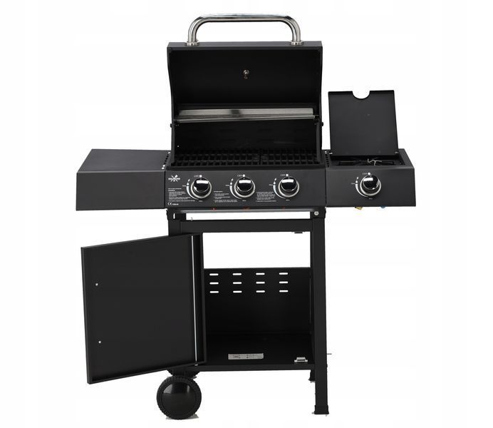 Газовый гриль 3+1 с редуктором 10,3 кВт / BBQ8069;