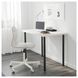 Комп'ютерний стіл LINNMON / ADILS / 099.321.77;білий/чорний;100х60х74;
