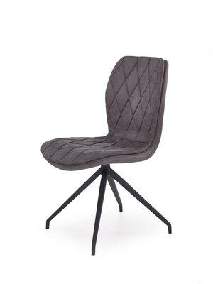 Кухонний стілець K237 / V-CH-K/237-KR-POPIEL;сірий;