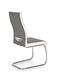 Кухонний стілець K-259 / V-CH-K/259-POPIEL;сірий/білий;