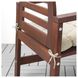 Подушка для кресла KUDDARNA 36x32 см / 204.110.67;бежевий;тканина;