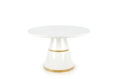 Кухонный стол VEGAS / V-CH-VEGAS-ST;білий/золотий;