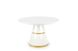 Кухонний стіл VEGAS / V-CH-VEGAS-ST;білий/золотий;