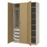Гардеробная, серо-бежевая/дубовый шпон, 150x60x236 см PAX/TONSTAD / 895.490.10 PAX/TONSTAD магазин Glance