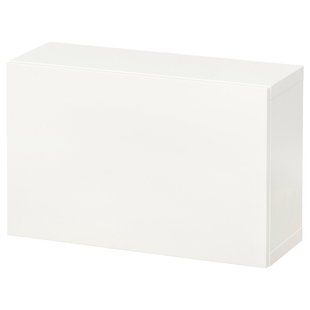 Комбінація навісних шаф, білий/Лаппвікен білий, 60x22x38 см BESTA / 094.292.24
