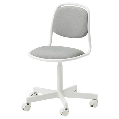 Детское компьютерное кресло ORFJALL / 105.018.84;світло-сірий;