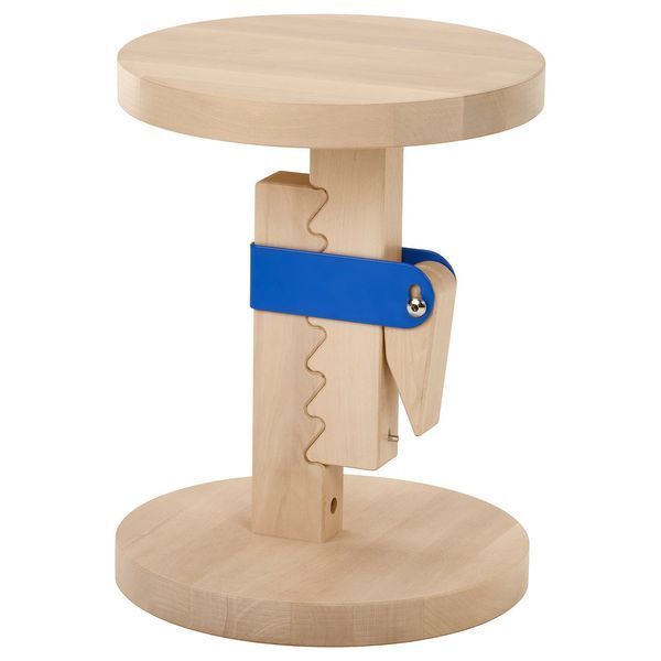Стул с регулируемой высотой, береза/прозрачный лак, ярко-синий. IKEA PS 2026 / 206.179.16 IKEA PS 2026 магазин Glance Стул с регулируемой высотой, береза/прозрачный лак, ярко-синий. IKEA PS 2026 / 206.179.16