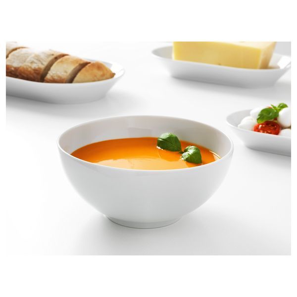 Миска IKEA 365+ &Oslash; 16 см / 202.783.51;білий;Фарфор;