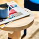 Стул с регулируемой высотой, береза/прозрачный лак, ярко-синий. IKEA PS 2026 / 206.179.16