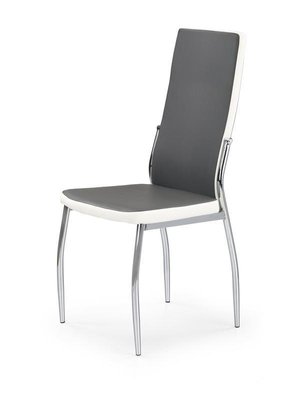Кухонний стілець K210 / V-CH-K/210-KR-POPIEL;сірий/білий;