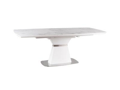 Кухонний стіл SATURN II / білий/білий мат;МДФ+кераміка;
