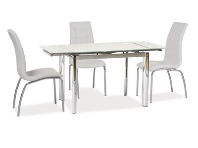 Кухонный стол GD-019 / GD019BX;білий;100(150)x70;