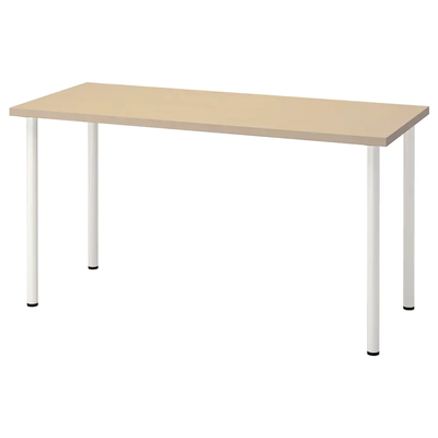 Комп'ютерный стіл MALSKYTT / ADILS / 294.177.48;береза/білий;