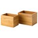 Набор коробок DRAGAN / 402.226.07;бамбук;бамбук;
