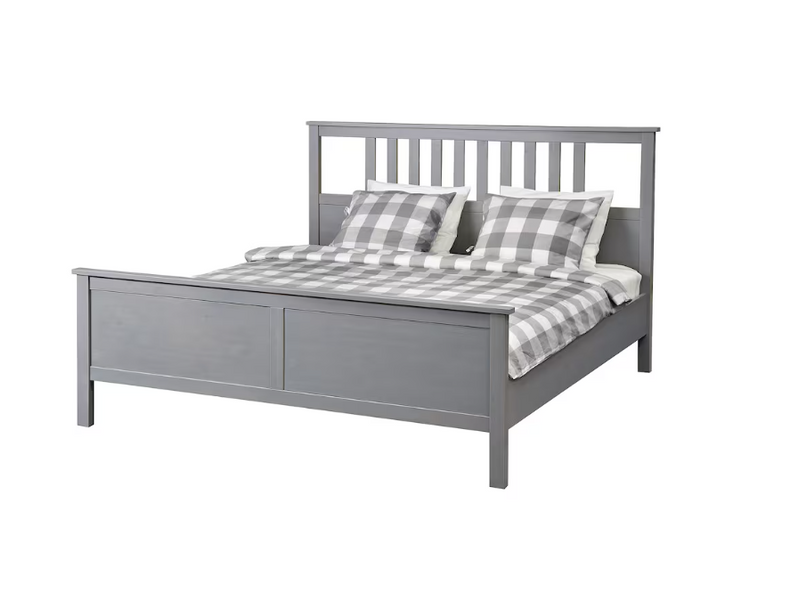 Кровать HEMNES / 792.471.93;сірий;140х200; HEMNES магазин Glance Кровать HEMNES / 792.471.93;сірий;140х200;