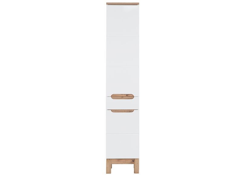 Шкафчик для ванной комнаты высокий BALI / BALI WHITE 800 FSC;білий;