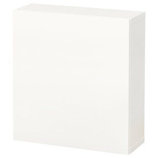Настенный шкаф-трансформер, белый/белый Lappviken, 60x22x64 см BESTA / 794.296.64