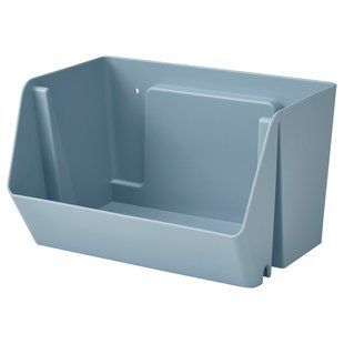 Органайзер для столу/настіну, сіро-блакитний, 25x18x15 см FODERTRAG / 305.907.61