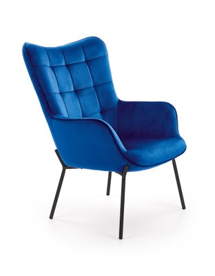 Кресло CASTEL / V-CH-CASTEL-FOT-GRANATOWY;синій;