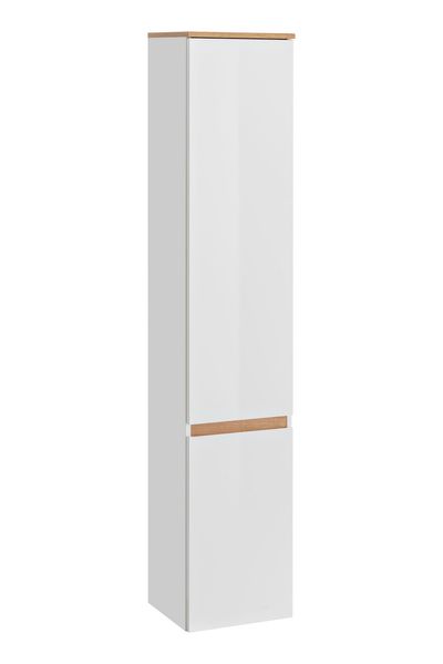 Шкафчик для ванной комнаты высокий PLATINUM / PLATINUM 800;білий/білий глянець;