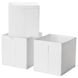 Набор коробок SKUBB 3 шт. / 001.863.95;білий;31х34х33;Полиэстер;