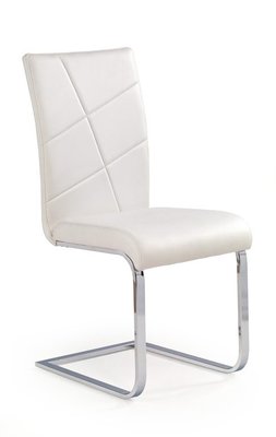 Кухонный стул K108 / V-CH-K/108-KR-BIAŁY;білий;