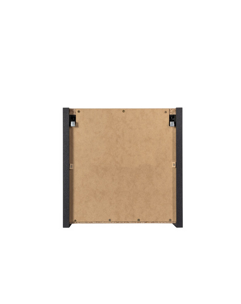 Верхня шафа Qubik 35x35 см 1 дверцята NOVA BLACK / NOVA BLACK D 83-30-1DQ;