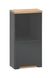 Шкафчик для ванной комнаты верхний BALI / BALI GRAFIT 830;сірий графіт;
