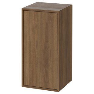 Шафа з 1 дверима та 1 полицею, горіхово-коричневий колір, 35x35x70 см EKET / 005.745.88