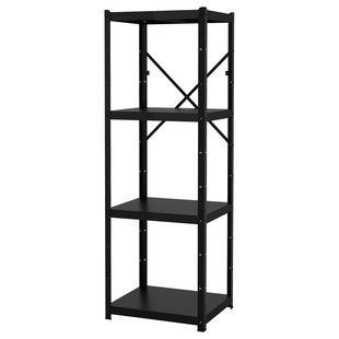 Книжный шкаф, черный, 65x55x190 см BROR / 296.194.02