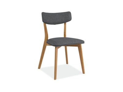 Кухонний стілець Karl / дуб;сірий;TAP.40;