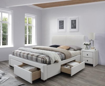 Кровать MODENA 2 / V-CH-MODENA_2-LOZ;білий;