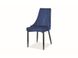Кухонний стілець TRIX B / TRIXVCGR;темно-синій;оксамит;