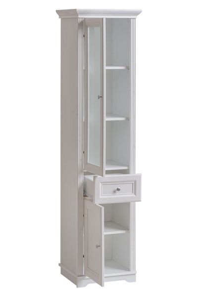 Шкафчик для ванной комнаты высокий PALACE / PALACE WHITE 800;білий;