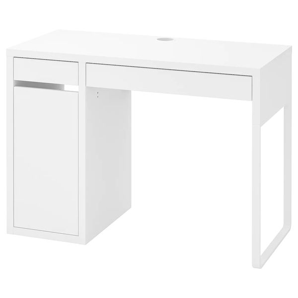 Комп'ютерний стіл MICKE 105х50 см / 802.130.74;білий;
